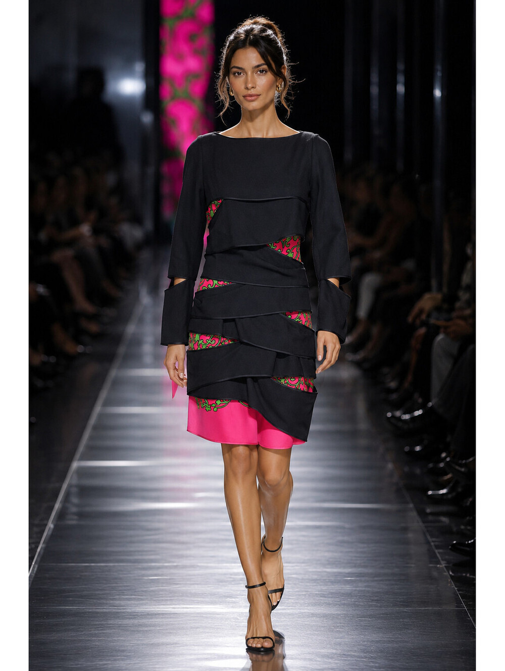 Vintage Marc Jacobs Runway Collection 2008 SS Cutout Dress Size IT 42/ US 6